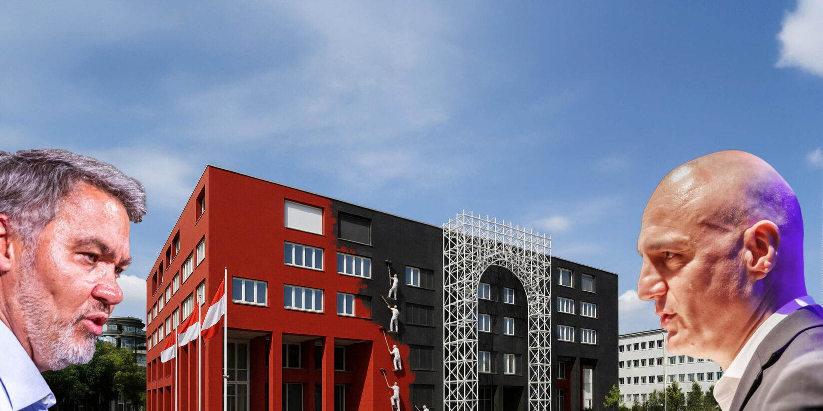 Schwarzer OB im roten Rathaus:„Der ein oder andere dürfte sich im Archiv wiederfinden"  