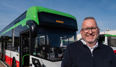 Wasserstoffbusse bei der Vestischen in Herten: modern und „sauber“