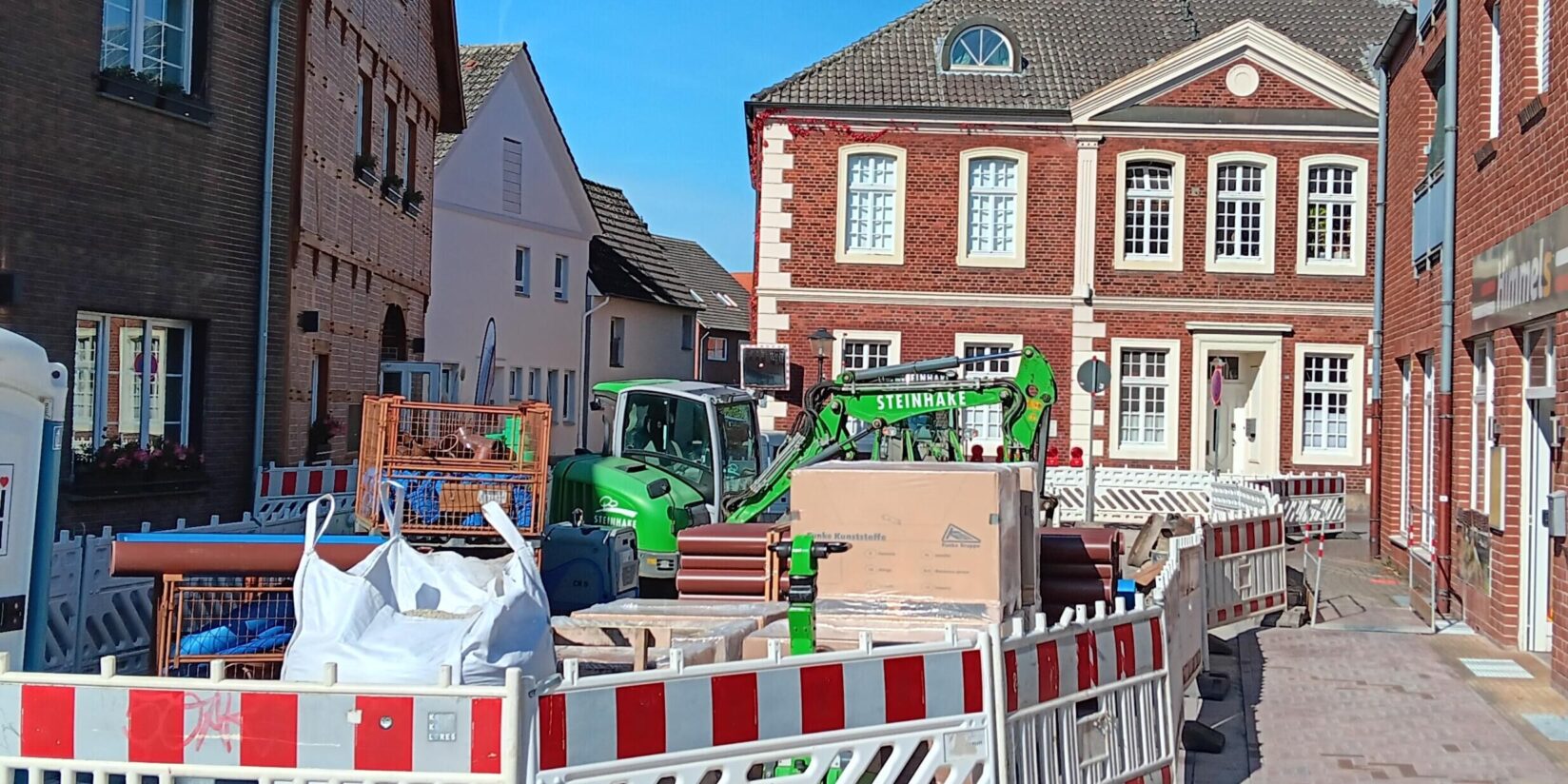 Sandstraße ab 6. Oktober wegen Baustelle gesperrt