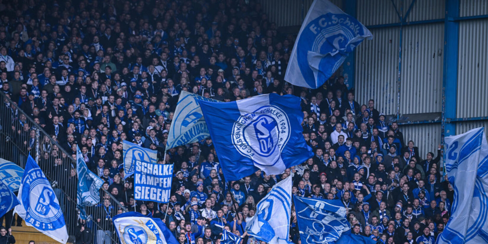 Alle Macht den blau-weißen Gefühlen Die Bilder des Spiels gegen Bielefeld