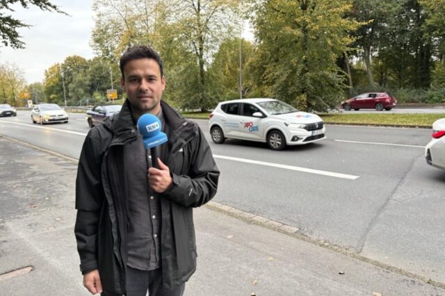 In Dortmund wurde am Mittwoch eine Weltkriegsbombe gefunden, die noch am selben Tag entschärft werden musste. Reporter Martin Bytomski berichtete vor Ort.