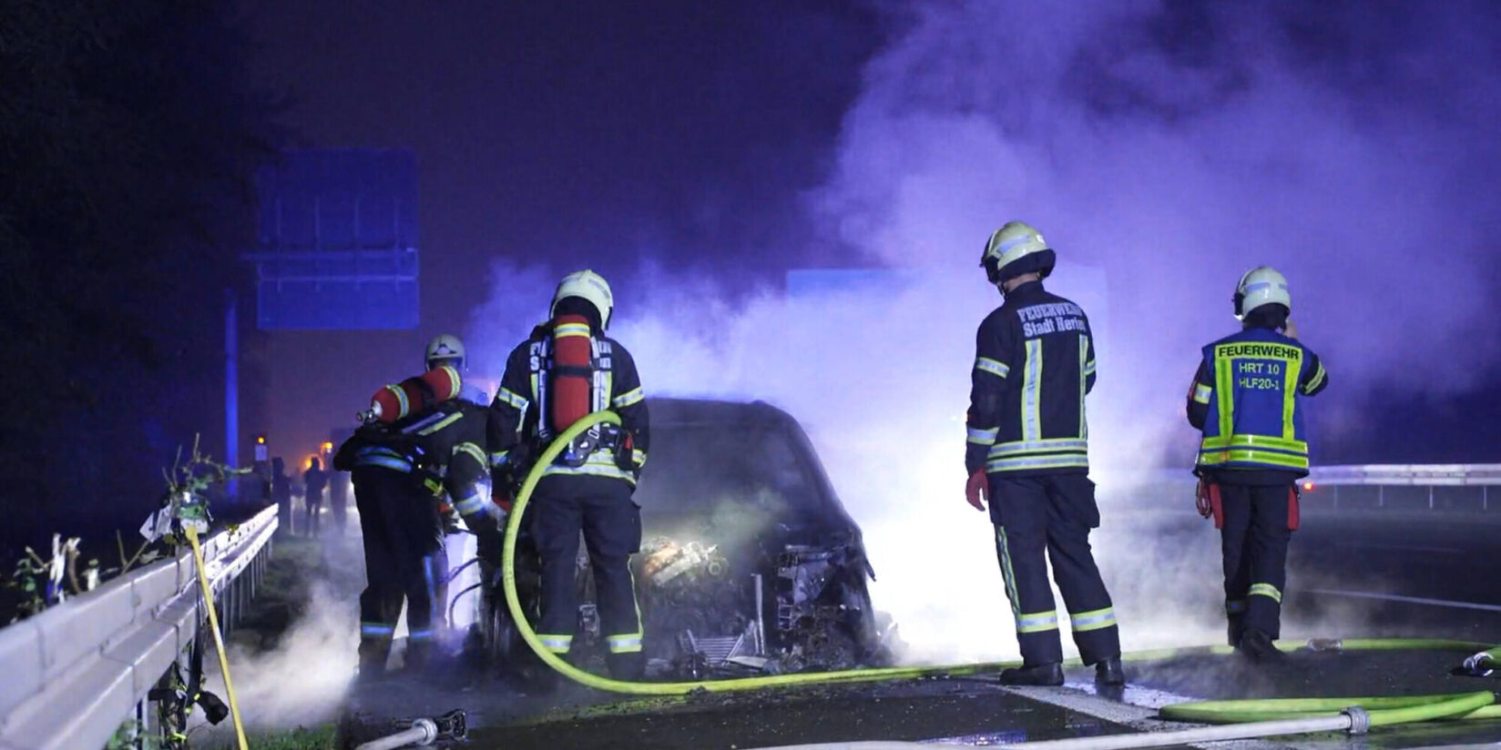 Fotos vom Einsatz der Feuerwehr