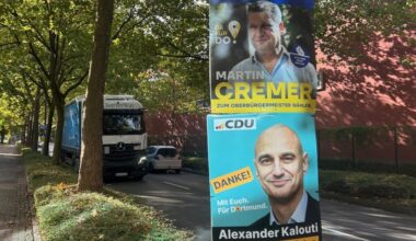 Vergessene Wahlplakate in Dortmund Wer zahlt das Abhängen?
