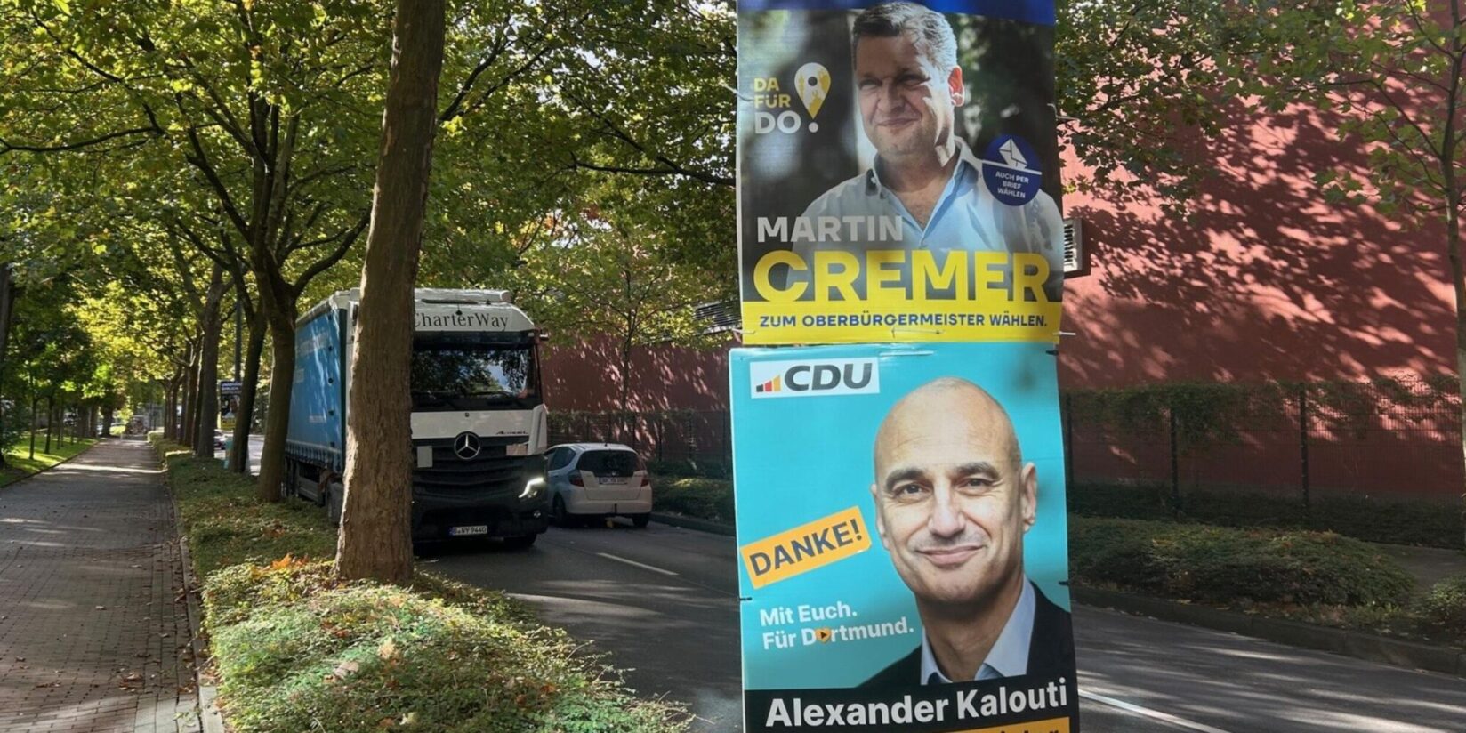 Vergessene Wahlplakate in Dortmund Wer zahlt das Abhängen?