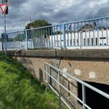 Seitenansicht der Uhlandstraßenbrücke in Herten-Disteln.