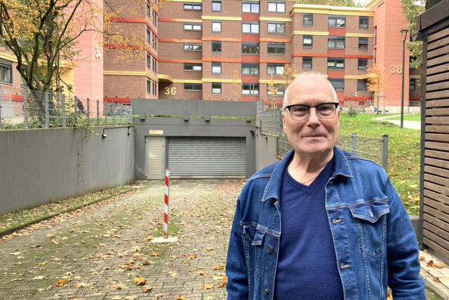 Die Tiefgarage der Vonovia-Wohnsiedlung in Dotmund-Brünninghausen wird saniert.