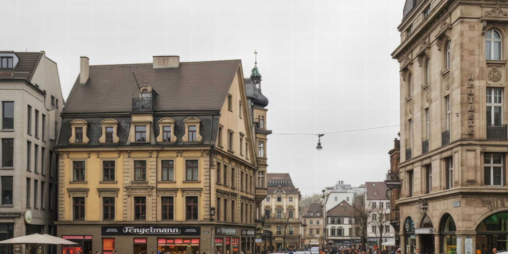 Wie die Stadt ohne Weltkrieg aussähe