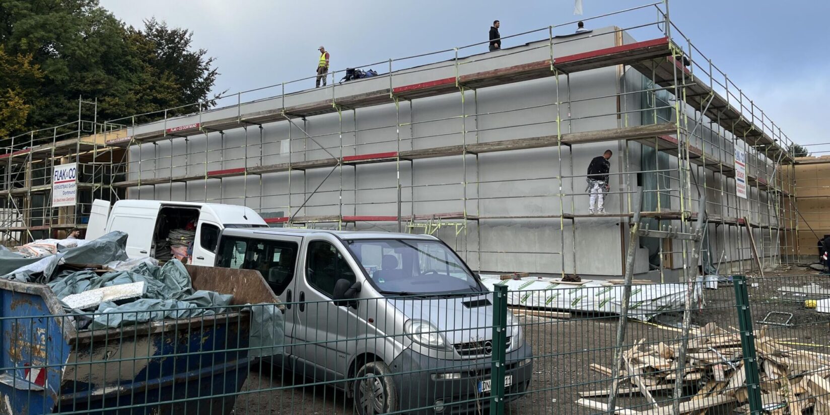 Dortmund-Kirchderner Versorgungslücke bald geschlossen Supermarkt-Bau schreitet voran
