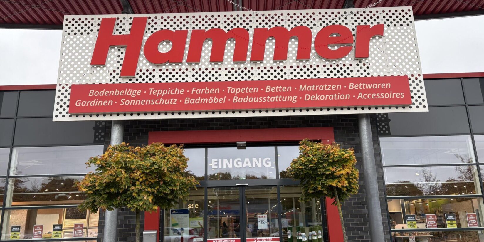 Hammer-Fachmarkt schließt – Mitarbeiter entlassen