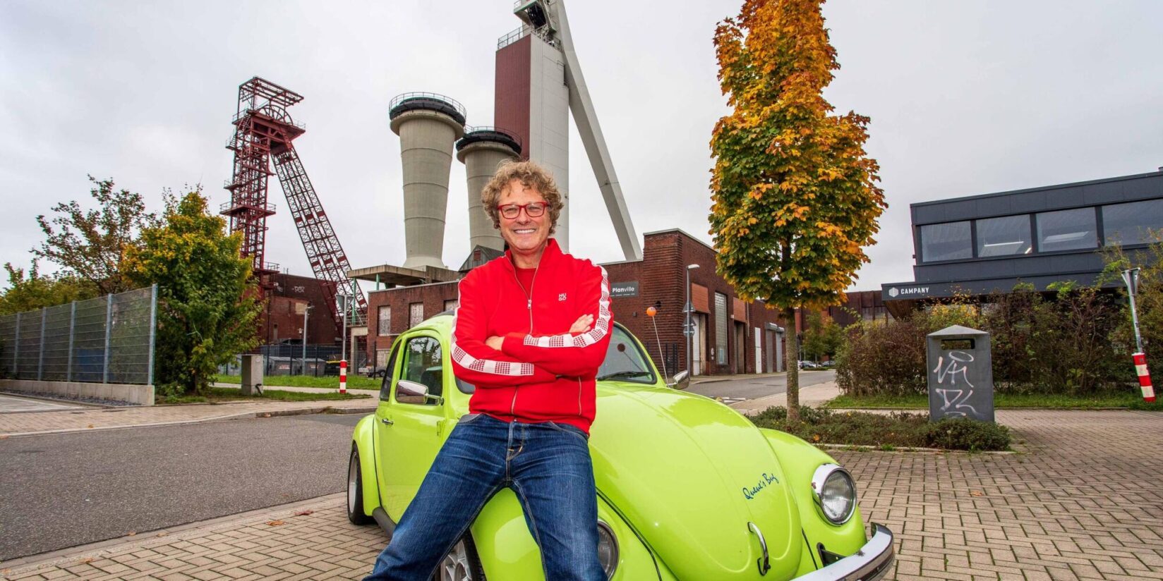 Markenzeichen große Klappe: Hertener Unternehmer Dirk Krühler