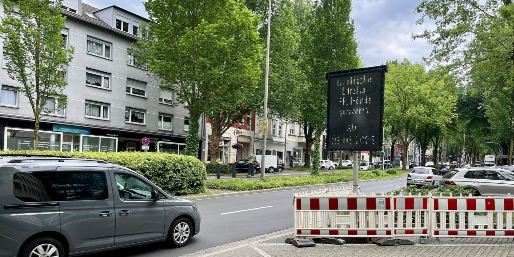 Sanierung der Märkischen Straße in Dortmund: Endspurt nach Verzögerungen