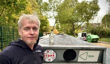 128,50 Euro Strafe für Pfandflaschen am Container
