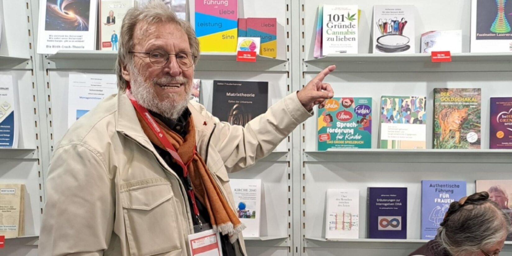 Selmer Autor Wilhelm Gryczan-Wiese auf Frankfurter Buchmesse