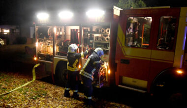 Dachstuhlbrand an der Grünstraße in Herten: Brandstiftung?