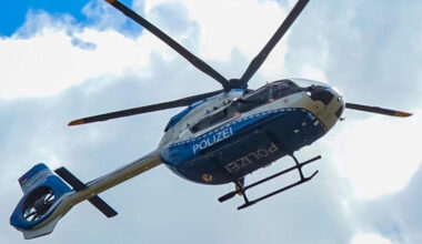 Polizei-Hubschrauber kreiste über Dortmund: Fahndung nach Einbrechern