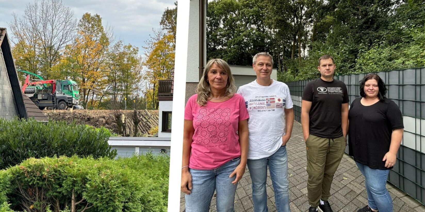 Lärm und Kahlschlag belasten Anwohner