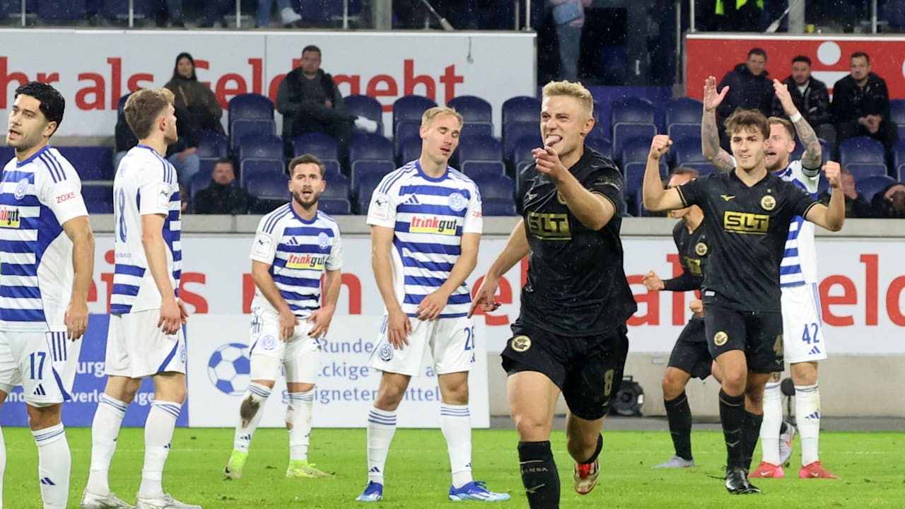 Doppelpack rettet Trainer-Job! Hansa Rostock kämpft sich zu Remis in Duisburg | Sport