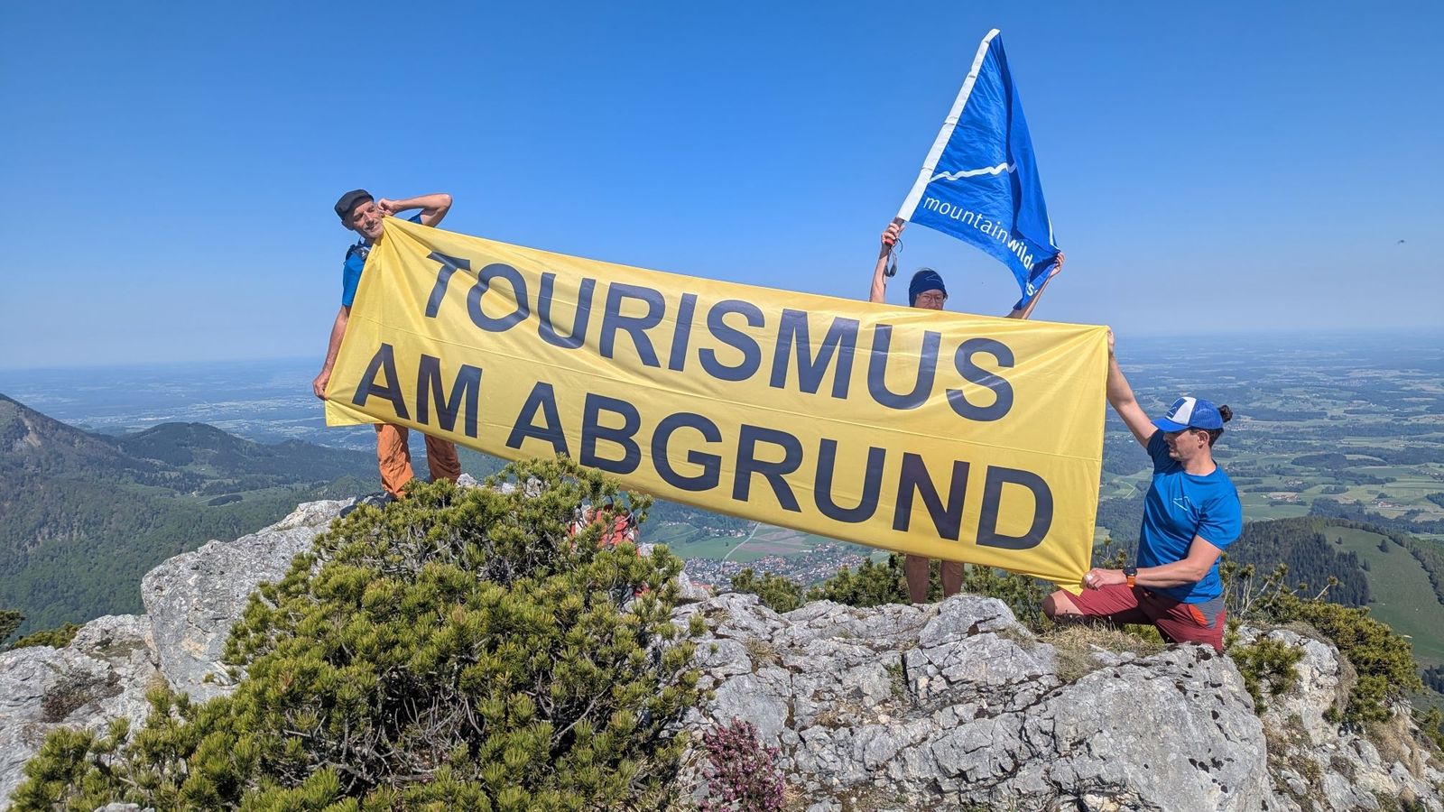Protest am Berg: 25 Jahre Mountain Wilderness Deutschland