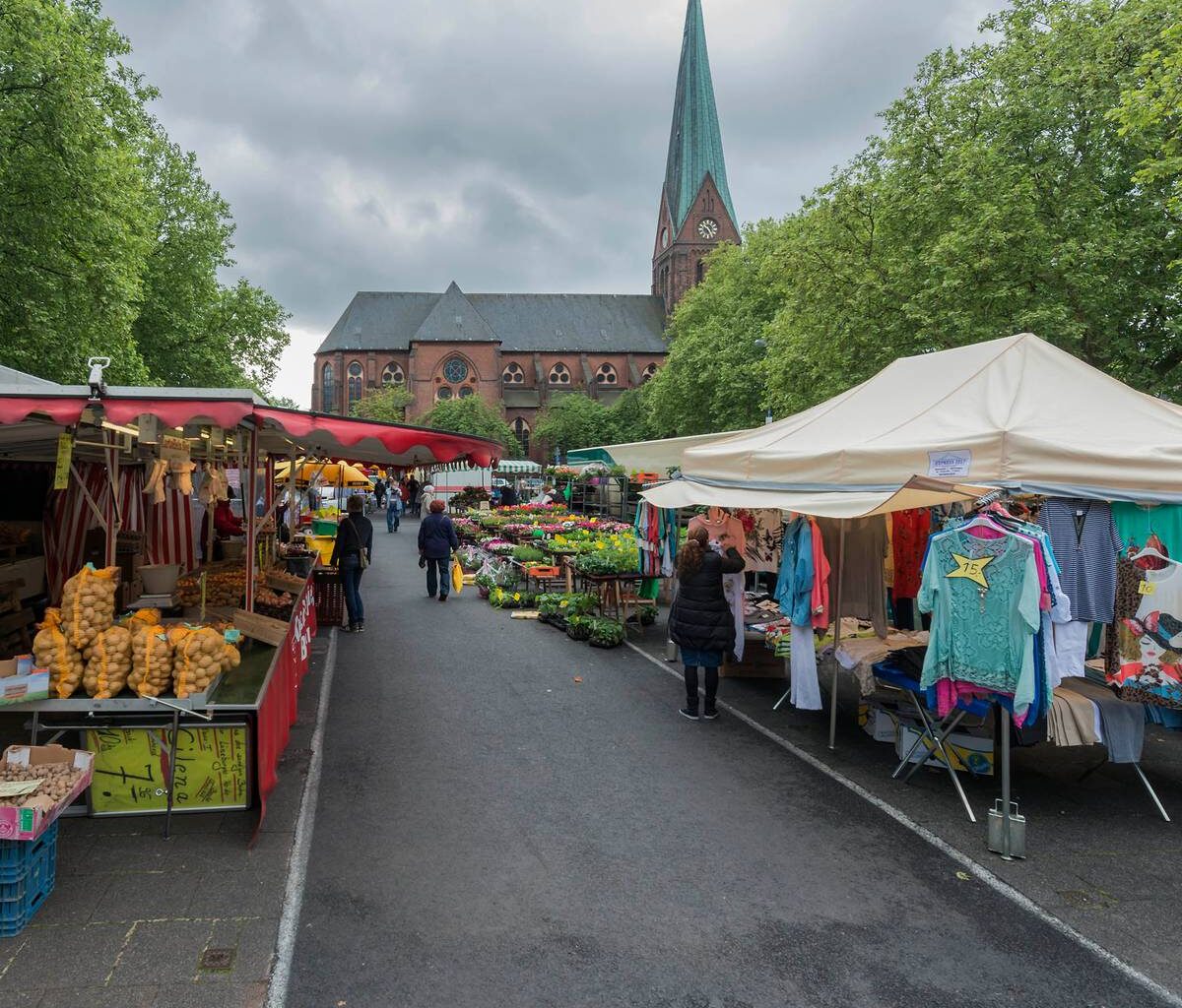 Sanierung des Marktplatzes in Bochum-Riemke