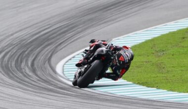 Aprilia-Pilot Marco Bezzecchi kam im Zeittraining von Sepang nicht über Position 15 hinaus