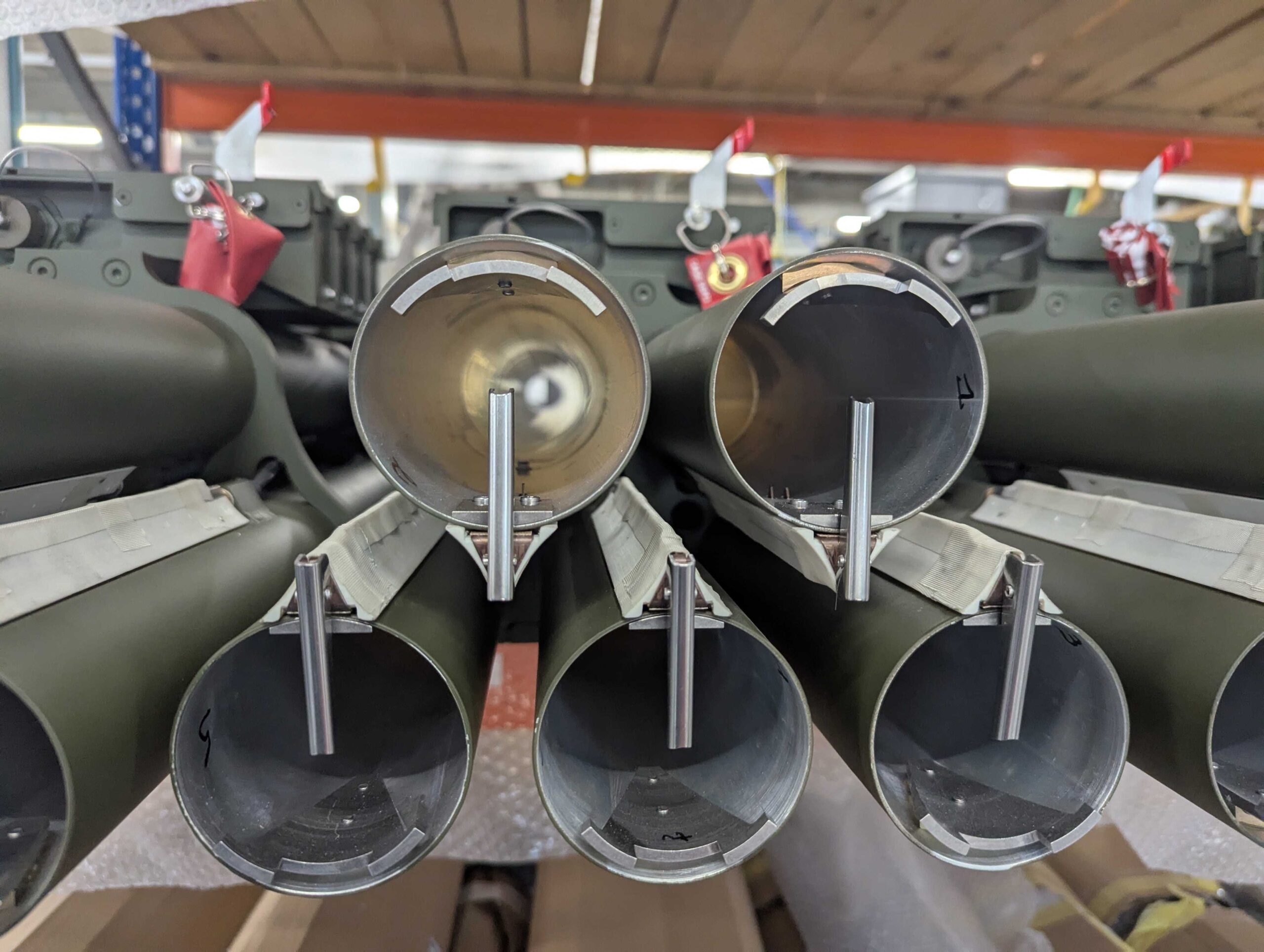 Thales Belgium entwickelt derzeit einen Prototyp für ein modulares System für seine 70-mm-Rakete, das bis zu fünf Rohre aufnehmen kann.
