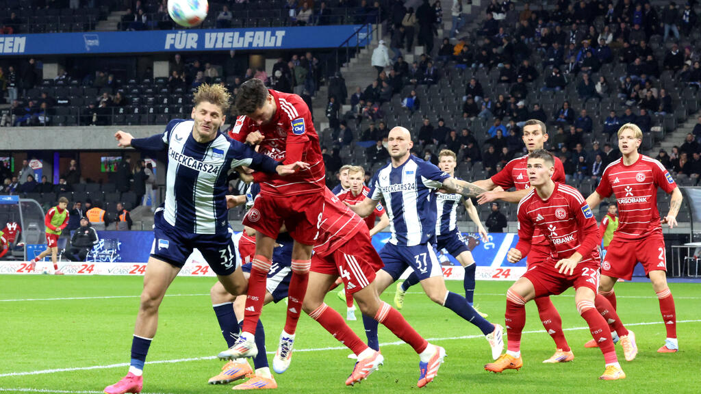 Hertha feiert dramatischen Last-Minute-Sieg