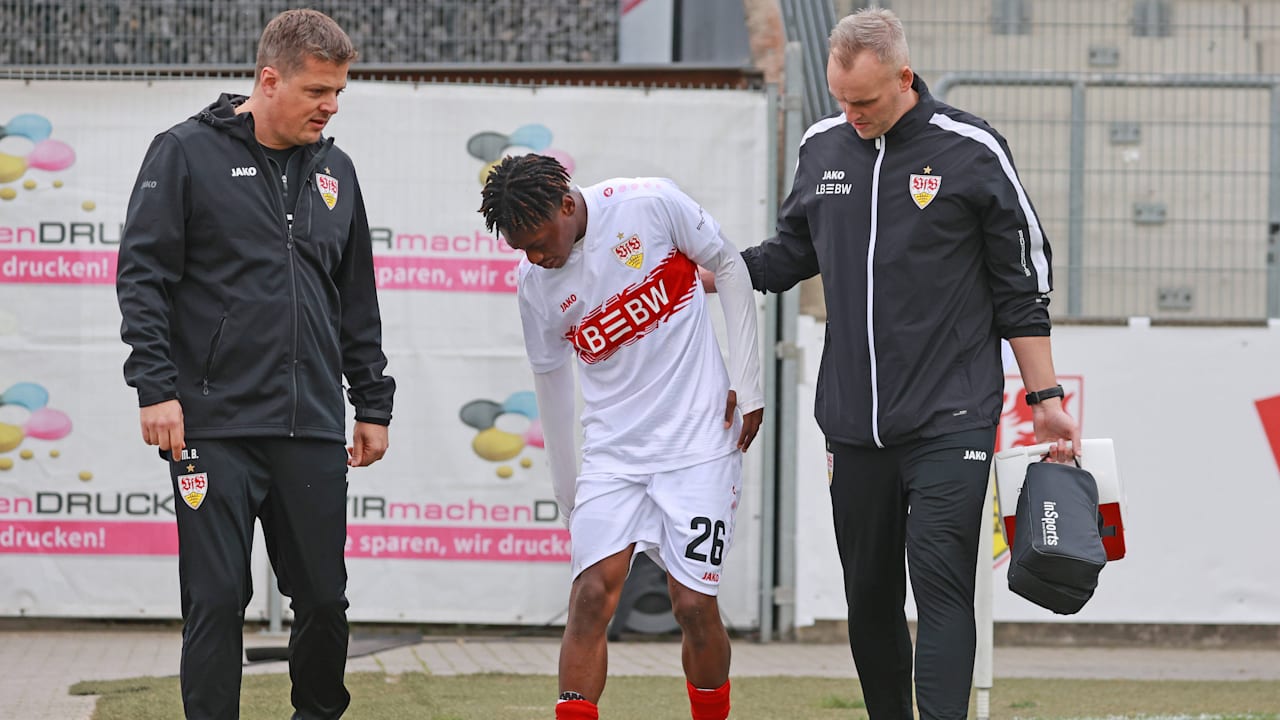VfB Stuttgart: Stürmer wieder verletzt - Nächstes Drama um Justin Diehl | Sport