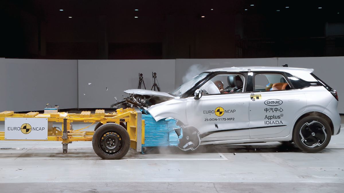 Ein Chinese patzt, ein VW auch: Euro NCAP macht den Crashtest mit neuen und alten E-Autos