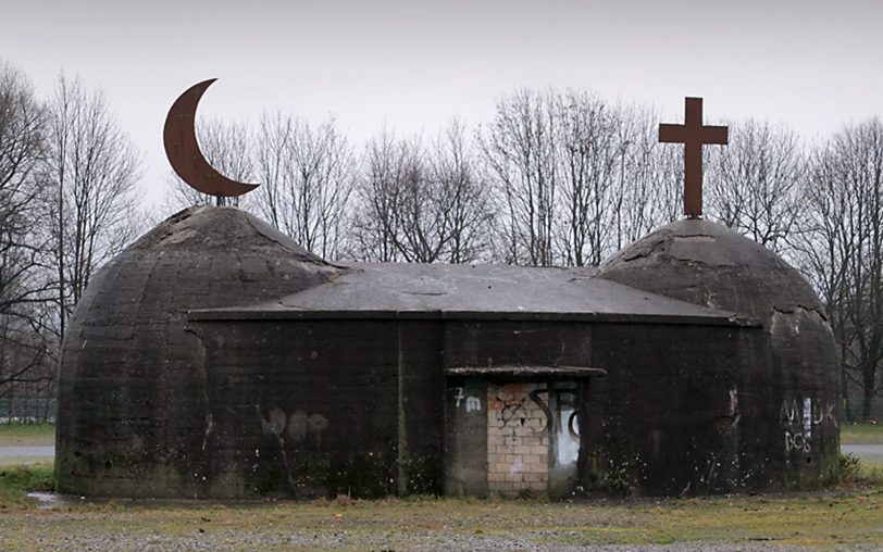 Bunker auf dem Gelände der Cranger Kirmes.