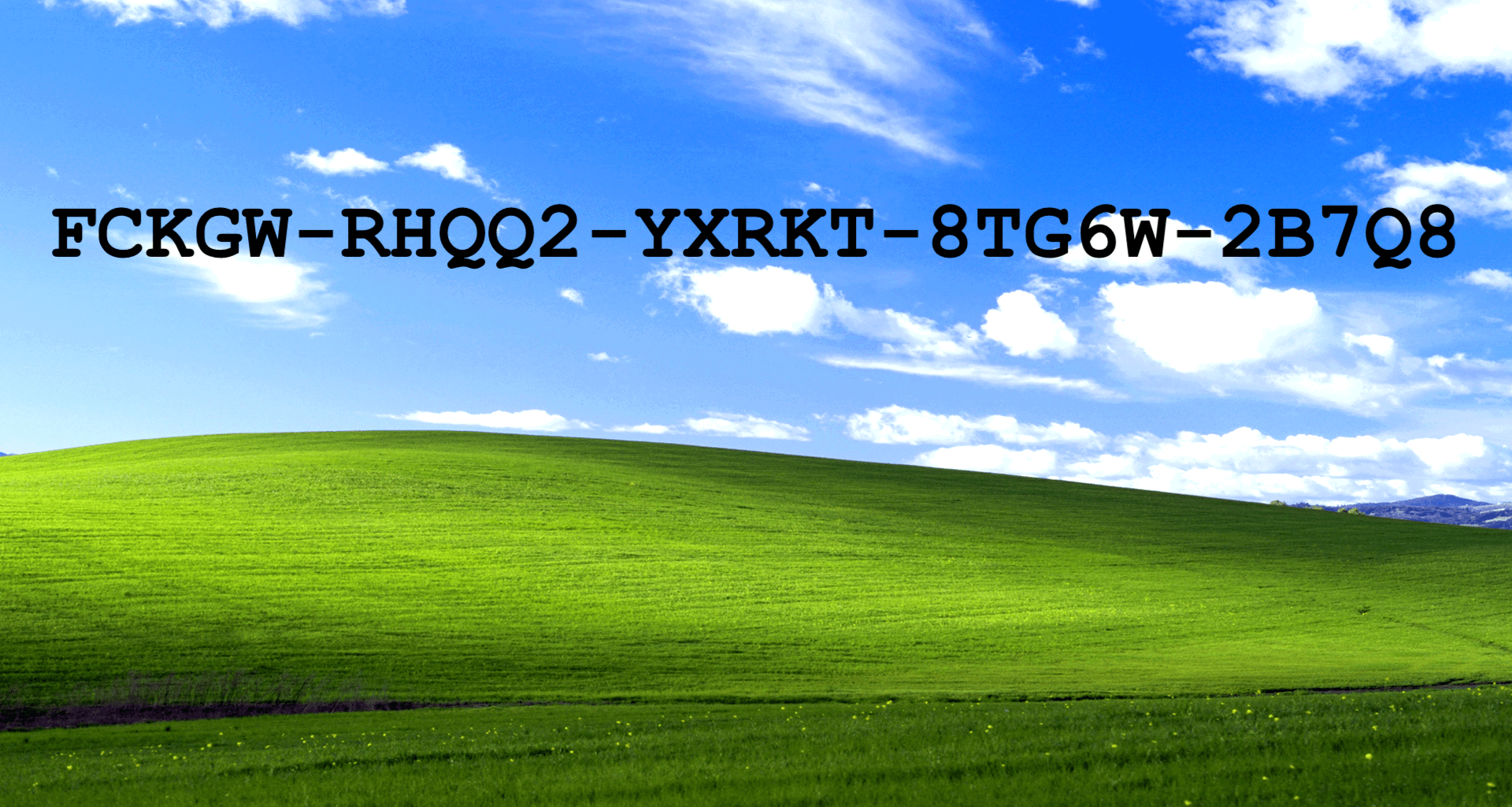 Geschichte des berühmtesten Windows XP-Keys wird erzählt