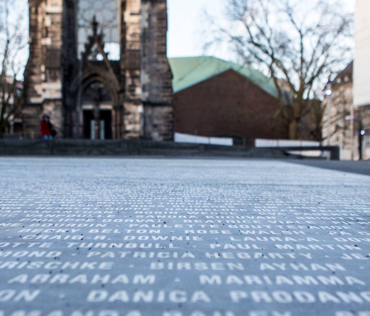 Fußmarsch für ukrainische Kriegsopfer über Bochum