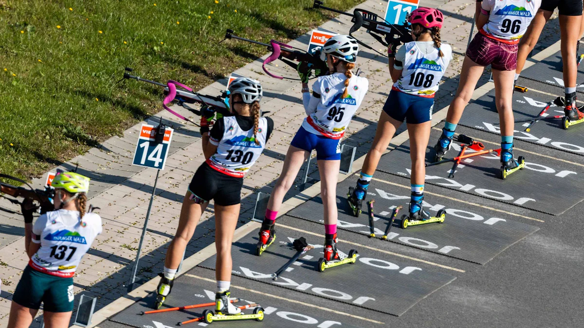 München: Biathlon im Olympiapark mit den weltbesten Sportlerinnen und Sportlerin - München