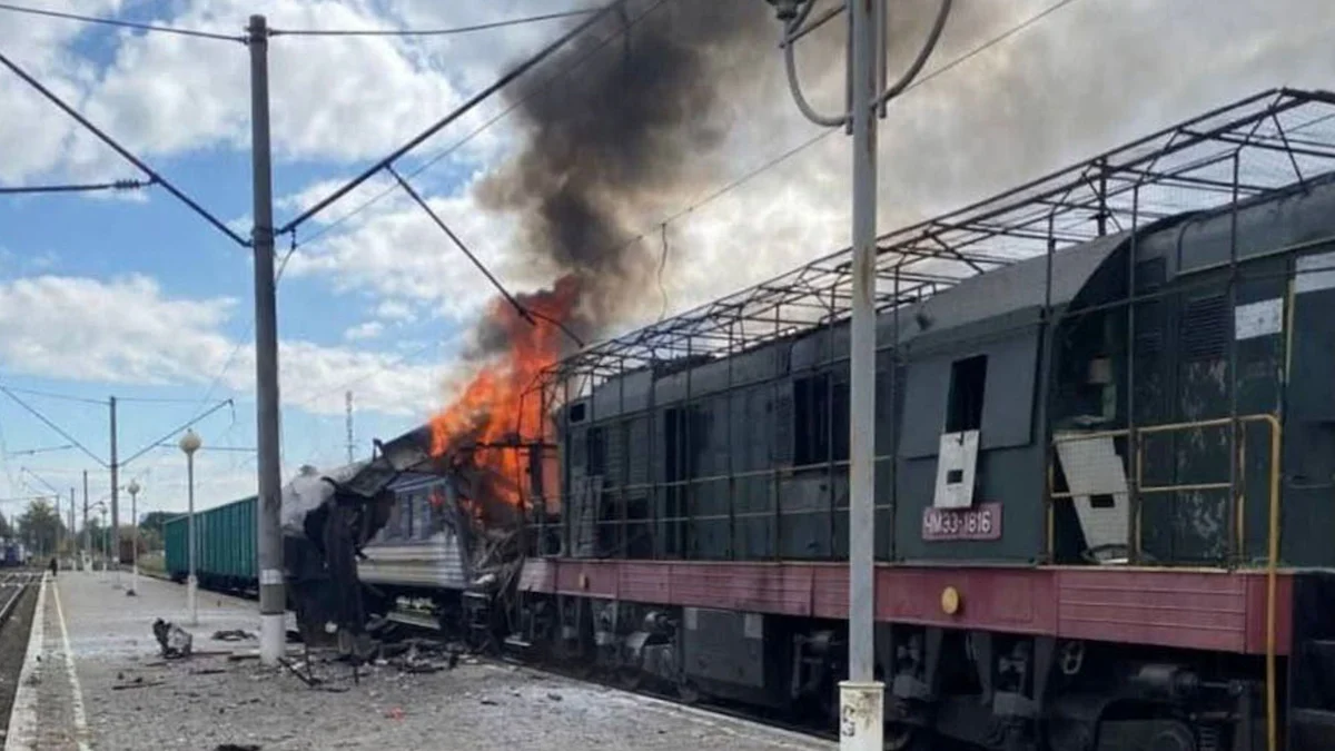 Ukraine News: Mindestens 30 Verletzte nach Angriff auf Zug in Sumy - Politik