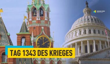 1343. Kriegstag: Russland verstärkt Offensive, Angriff auf Gasanlagen, US-Besuch von Putin-Vertreter