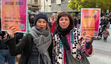 Demo in München gegen Merz' "Stadtbild"-Aussage