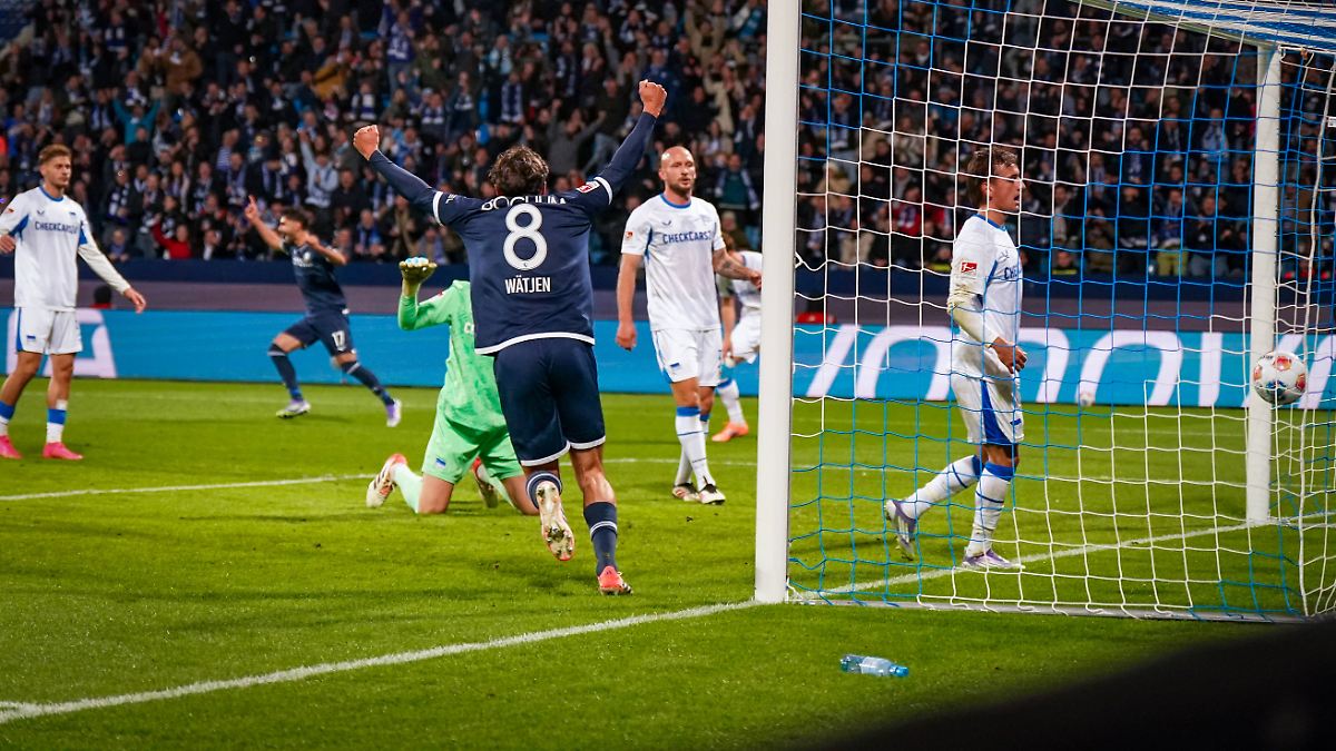 Serie von Hertha BSC reißt: 18-jähriger Doppelpacker stoppt freien Fall des VfL Bochum