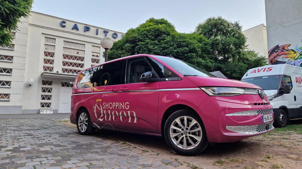 Das Team von Shopping Queen hatte sich für die Dreharbeiten ins Capitol in Halle eingemietet.
