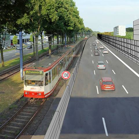 Dortmund: Abriss von Brücken auf B1