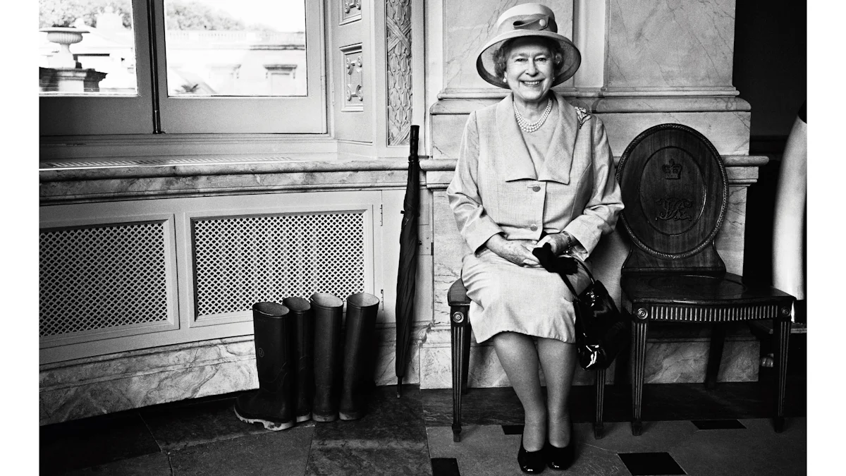Fotografie: Die Queen und ihre Gummistiefel - SZ.de