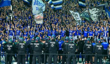 Die Polizei plant mit mehr als 1000 Einsatzkräften (Foto: IMAGO/nordphoto GmbH/IMAGO/nordphoto GmbH/SID/Engler)