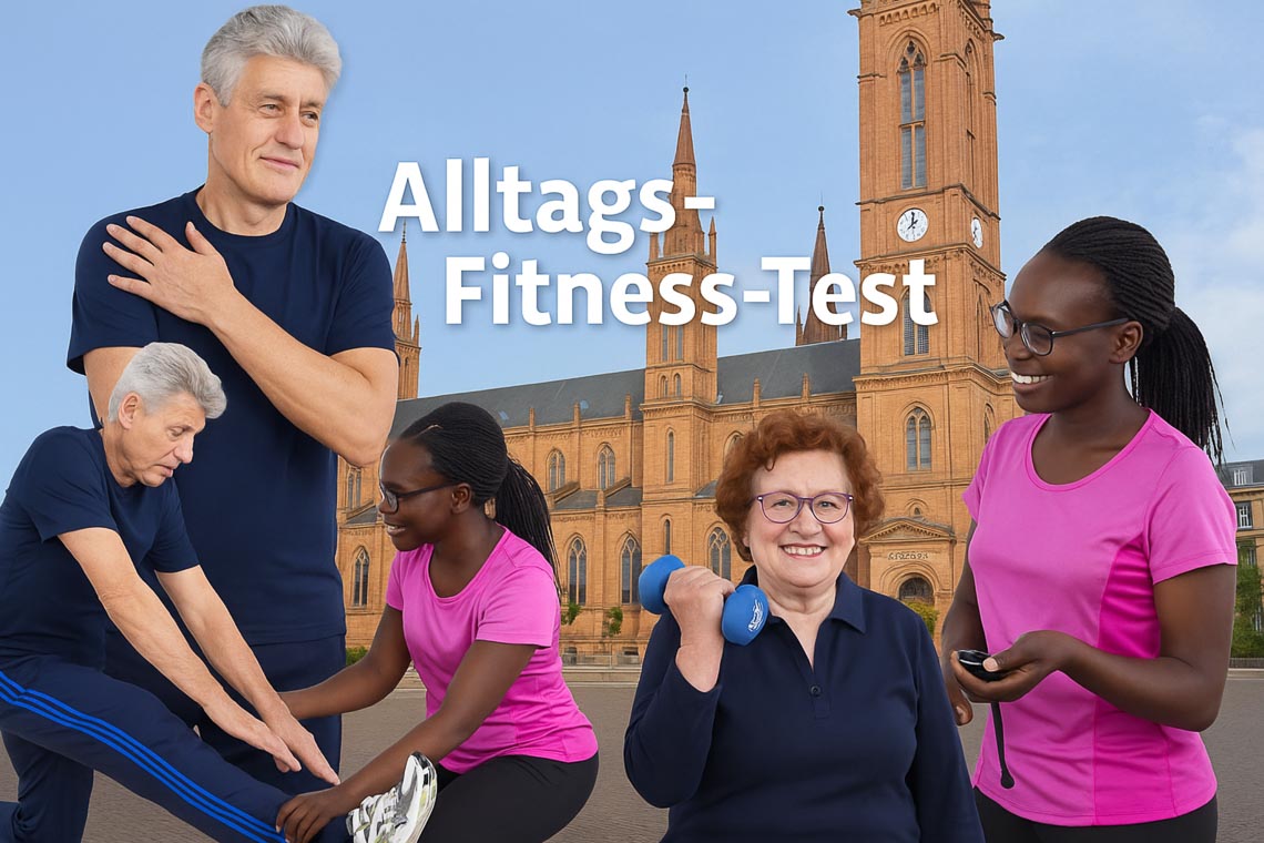 Schnupperstunde, Trainingsprogram mit Alltags-Fitness Test