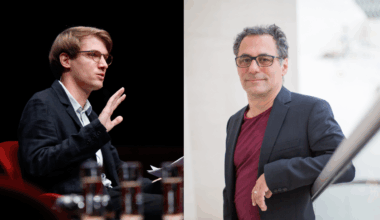 In drei Monologen stellen Samuel Hamen Figuren fest, dass es in Luxemburg mehr zu verlieren gibt, als zu gewinnen, derweil Enrico Lunghi (r.) auf das zurückblickt, was von Luxemburg bleibt, wenn die Menschheit nicht mehr da ist.