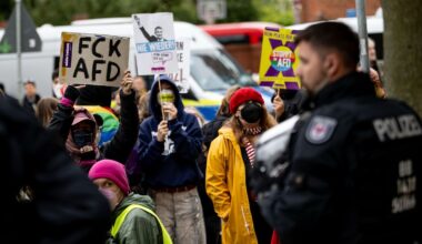 Berlin & Brandenburg: Proteste vor AfD-Parteitag in Jüterbog