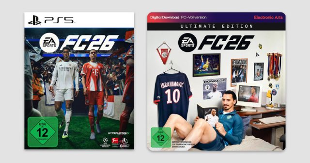 EA-Sports-FC-26-vorbestellen-170725 Jude Bellingam, Jamal Musiala und Zlatan Ibrahimovic sind die Testimonials für EA Sports FC 26 (Abbildungen: Electronic Arts)