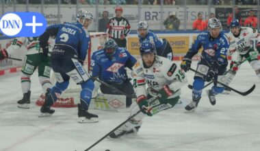 Dresdner Eislöwen verlieren auch ihr Heimspiel gegen die Augsburger Panther