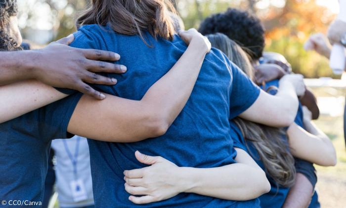 Gruppe von Jugendlichen