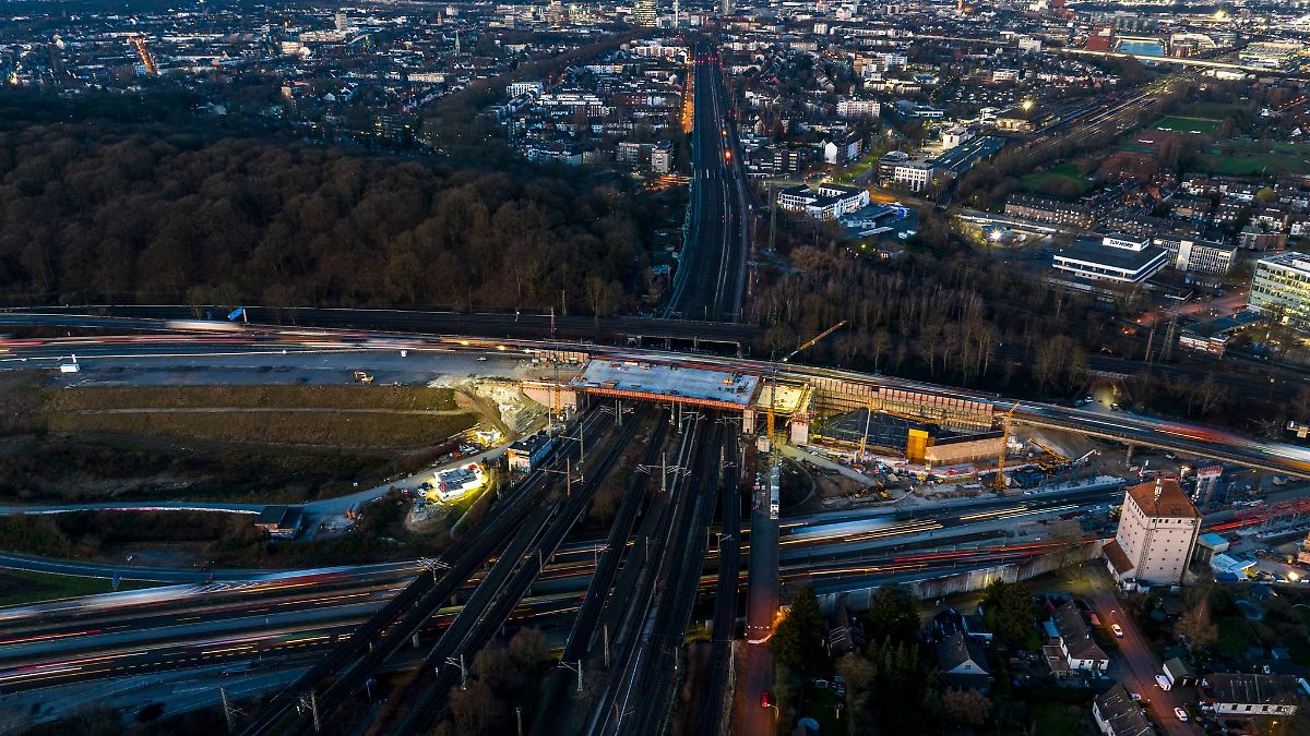 Nordrhein-Westfalen: Erneut Sperrungen am Autobahnkreuz Kaiserberg