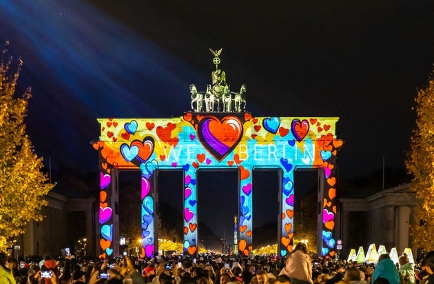 FESTIVAL OF LIGHTS 2025 in Berlin mit neuem Besucherrekord zu Ende gegangen