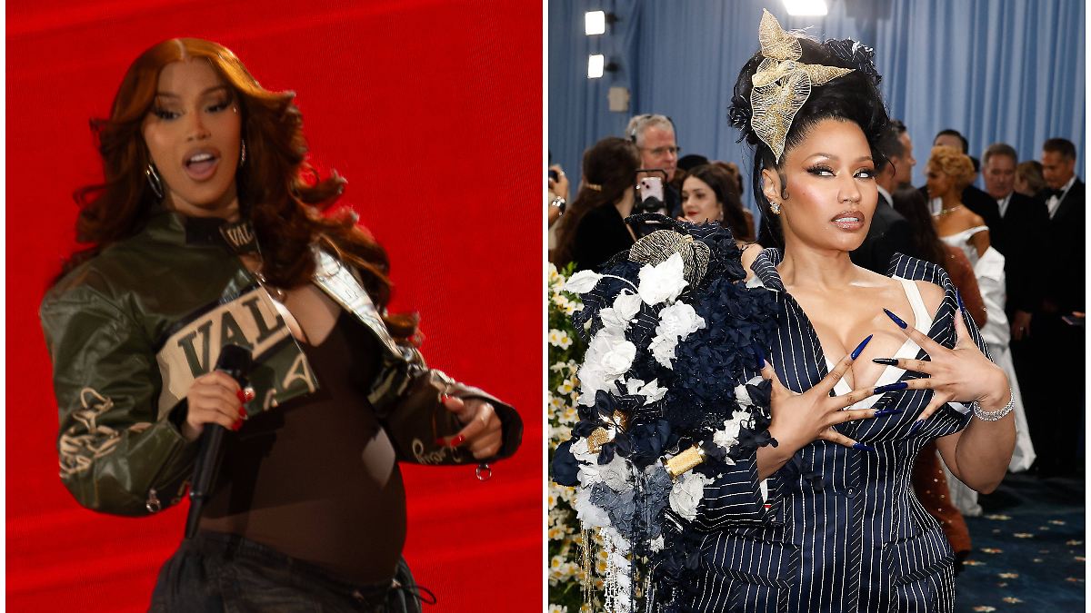 Neuer Beef zwischen Rapperinnen: Cardi B und Nicki Minaj gehen weit unter die Gürtellinie