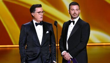 Zu Gast bei Stephen Colbert: Jimmy Kimmel: Suspendierung war "emotionale Achterfahrt"